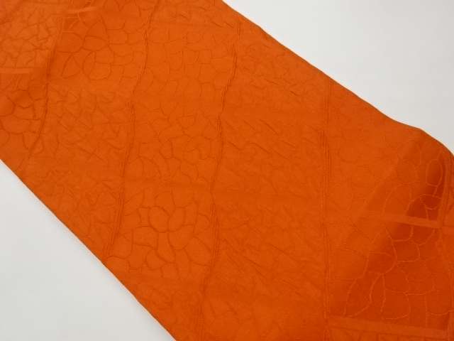 JAPANESE KIMONO / VINTAGE NAGOYA OBI / WOVEN ABSTRACT PATTERN
